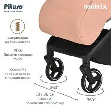 Прогулочная коляска MATRIX PITUSO Mango