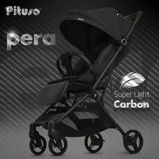 Прогулочная коляска PITUSO PERA Black Х33
