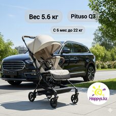 Коляска прогулочная PITUSO Q3 Beige