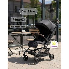 Коляска прогулочная PITUSO Q3 Black