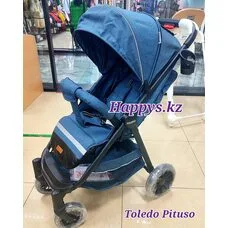 Коляска прогулочная PITUSO TOLEDO Grey Metallic