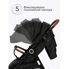 Коляска прогулочная Melony Tomix Jet black