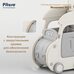 Стеллаж для игрушек с ящиками PITUSO Машинка MAX Grey Beige