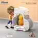 Стеллаж для игрушек с ящиками PITUSO Машинка MAX Grey Beige