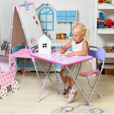 Набор детской мебели стол+стул НИКА с Единорогом 