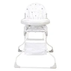 Стульчик для кормления Polini kids 252 Звездное сияние белый-серый