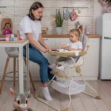 Стульчик для кормления Polini kids 252 Слоник макиато