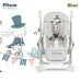 Стульчик для кормления Pituso MiMi Grey Rabbit