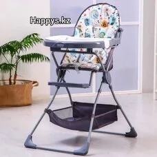 Стульчик для кормления Selby 252 Совы серый