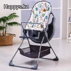 Стульчик для кормления Selby 252 Совы серый