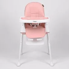 Стульчик трансформер для кормления 4в1 Roby Tomix Pink
