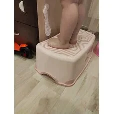 Детская подставка для ног Черепаха KidWick розовый