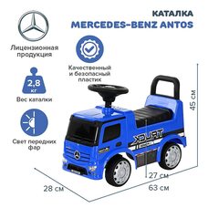 Каталка MERCEDES-BENZ NINGBO PRINCE Antos Blue