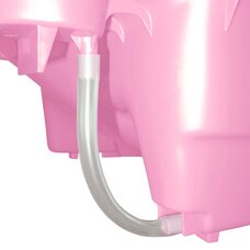 Ванночка детская с встроенной горкой и со сливом 92 см Бытпласт Розовый