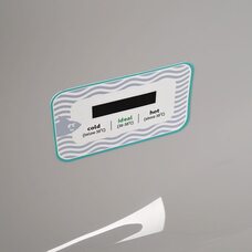 Ванночка для купания RONDA PITUSO слив/термометр Grey