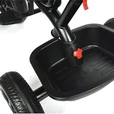 Детский трехколесный велосипед BABY TRIKE TOMIX с родительской ручкой Dark blue Синий 