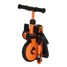 Велосипед-беговел складной 2в1 трехколесный Pituso Букашка Оранжевый