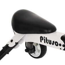 Велосипед-Беговел складной 2в1 трехколесный Pituso Букашка Белый