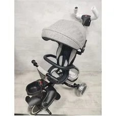 Велосипед детский складной с родительской ручкой Elite PITUSO Plus Beige