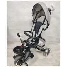 Велосипед детский складной с родительской ручкой Elite PITUSO Plus Beige