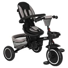 Велосипед детский складной с родительской ручкой Elite PITUSO Plus Beige