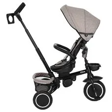 Велосипед детский складной с родительской ручкой Elite PITUSO Plus Beige