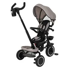 Велосипед детский складной с родительской ручкой Elite PITUSO Plus Beige