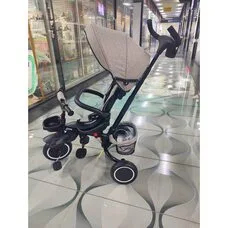 Велосипед детский складной с родительской ручкой Elite PITUSO Plus Beige