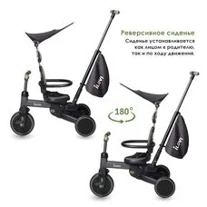 Детский Велосипед 3в1 iLovi Sprint Grey
