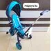 Велосипед детский складной трехколесный Leve Lux PITUSO Ice Blue