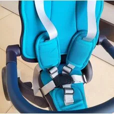 Велосипед детский складной трехколесный Leve Lux PITUSO Ice Blue