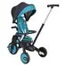 Велосипед детский складной трехколесный Leve Lux PITUSO Ice Blue
