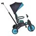 Велосипед детский складной трехколесный Leve Lux PITUSO Ice Blue