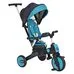 Велосипед детский складной трехколесный Leve Lux PITUSO Ice Blue