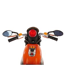 Электро-Мотоцикл PITUSO MD-1188 Orange/ Оранжевый 6V/4Ah*1 колеса пластик
